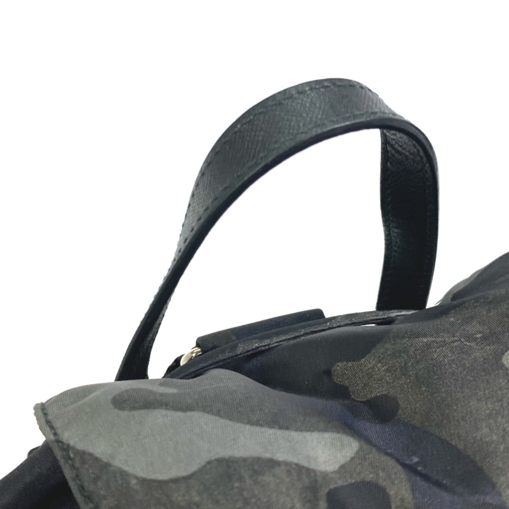 Prada Triangle Logo Triangle Logo Backpack Backpa… - image 5